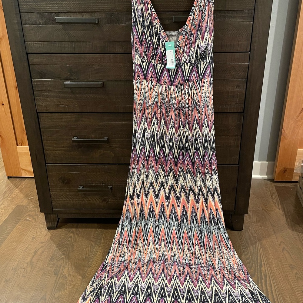NWT Loveappella Carlotta Knit Maxi Dress